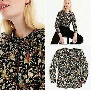 Drake’s of London for J. Crew popover,  style H4118 horse rider print sz 12 EUC